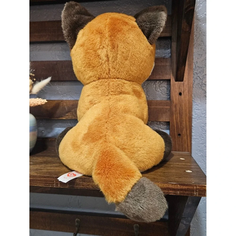 Beanie Baby Fay Plush Orange and White Fox Toy - Soft Pet Plush Y2K